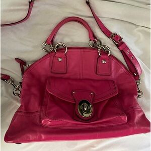 Coach Pink Bucket Purse